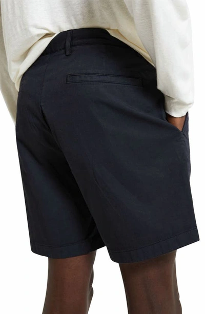 Theory Men's Zaine Neoteric Twill Shorts In Black - 001