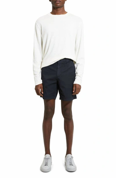 Theory Men's Zaine Neoteric Twill Shorts In Black - 001