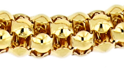 Shop Bony Levy 14k Gold Woven Bracelet In 14k Yellow Gold