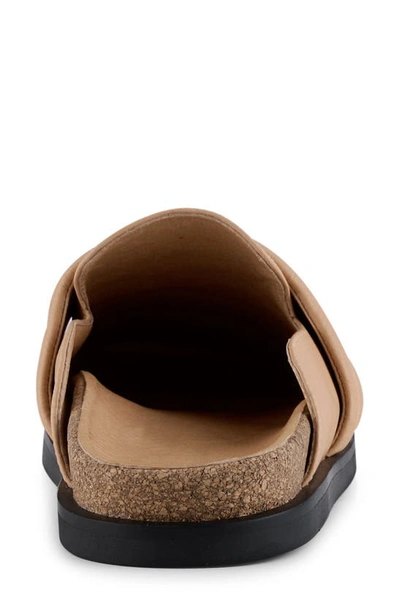 Shop Shoe The Bear Siri Leather Mule In 134 Beige