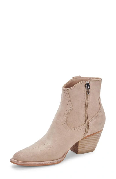 Shop Dolce Vita Silma Bootie In Dune Suede