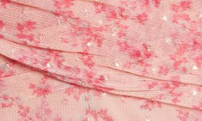 Shop Loveshackfancy Roey Floral Print Cotton Blend Minidress In Autumn Rose