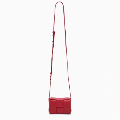 Shop Bottega Veneta Red Cassette Candy Cross-body Bag In Blue