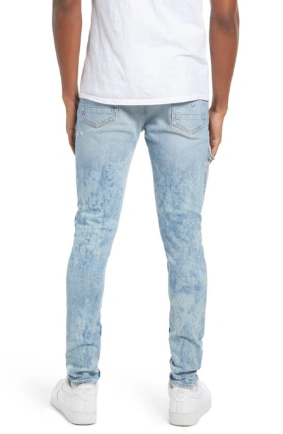 Shop Hudson Jeans Zack Zip Pocket Skinny Jeans In Clouds