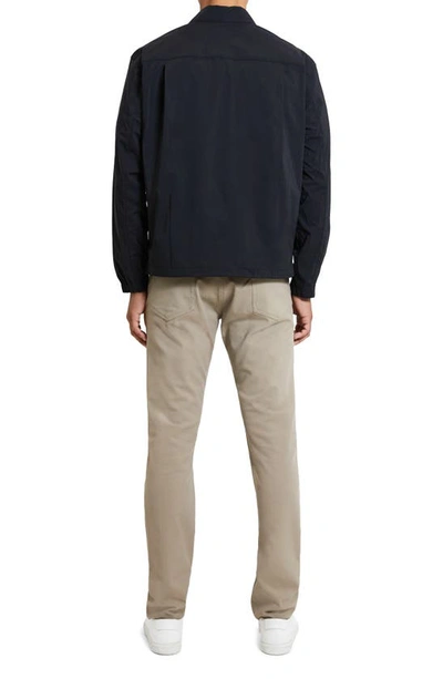 Theory City Coach Stretch-nylon Jacket In Black - 001