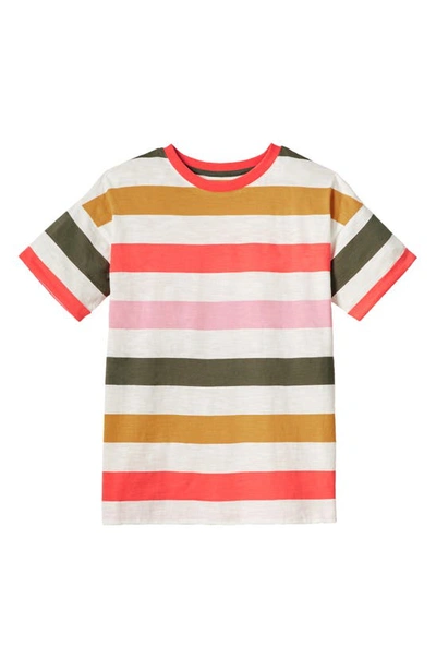 Shop Boden Turn Up Graphic Tee In Pink Coral Multi