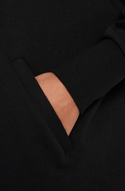Nike Women's  Sportswear Essential Fleece Cardigan In Black/ White