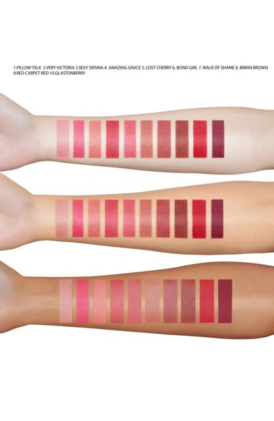 Charlotte Tilbury Pillow Talk Medium Matte Revolution Lipstick In Pillow Talk Medium