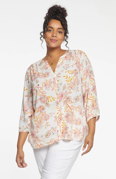 Shop Nydj Blouse In Villaneuve