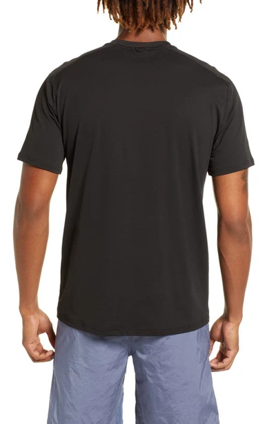 Shop Brady Trail Zip Pocket T-shirt In Ink