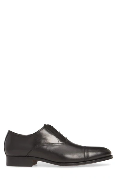To Boot New York Brandon Ii Cap Toe Oxford In Nero