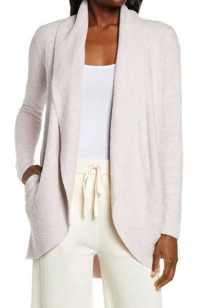 Shop Barefoot Dreams Cozychic Lite® Circle Cardigan In Pale Lilac