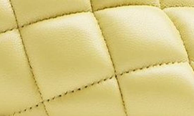 Shop Bottega Veneta Padded Slide Sandal In Lemonade