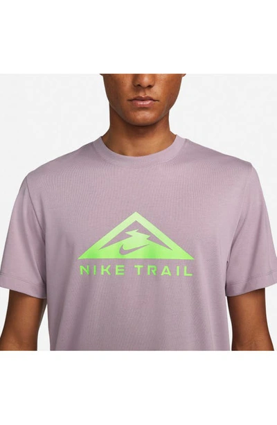 Continentaal wij Stier Nike Dri-fit Trail Collection T-shirt In Plum Fog | ModeSens