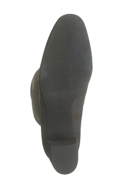 Stuart Weitzman Genna Suede Over-the-knee Boot In Slate