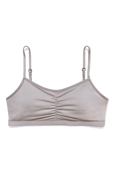 Everviolet Astrid Pocketed Bralette In Mauve