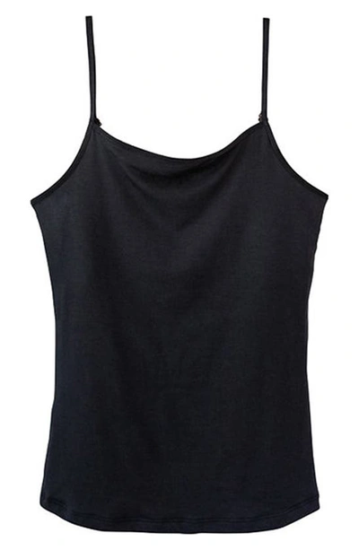 Everviolet Maia Camisole With Optional Internal Drain Pockets In Black