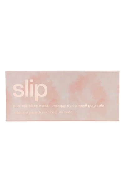 Shop Slip Pure Silk Sleep Mask In Desert Rose