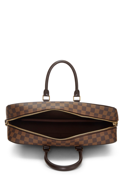Louis Vuitton Damier Ebene Canvas Porte Documents Voyage GM Briefcase Louis  Vuitton | The Luxury Closet