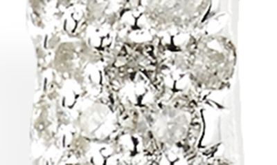 Shop Ippolita Stardust Diamond Squiggle Drop Earrings In Silver