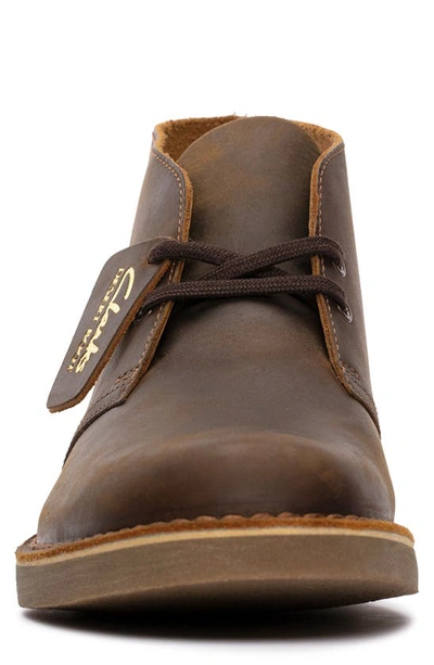 Shop Clarks Desert By Evo Chukka Boot In Beeswax Leather