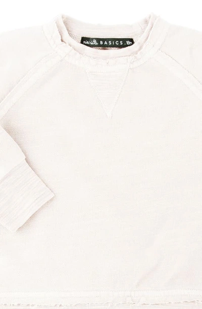 Shop Miki Miette Kids' Iggy Sweatshirt In White