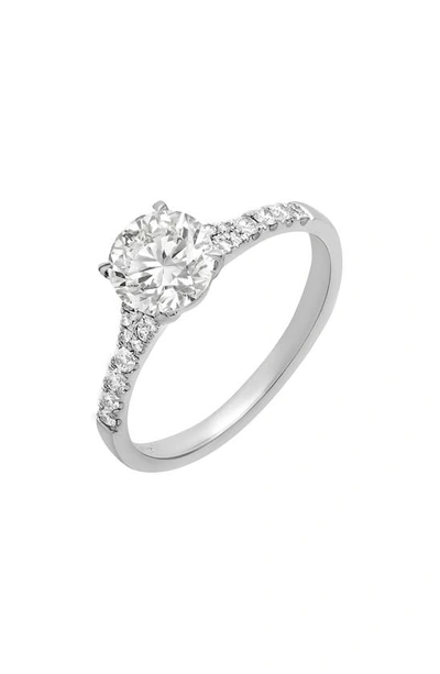 Shop Bony Levy Diamond Engagement Ring Setting In White Gold/ Diamond