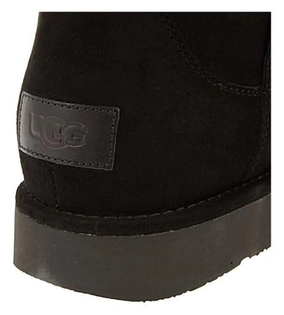 Shop Ugg Abree Short Suede Ankle Boots In Black