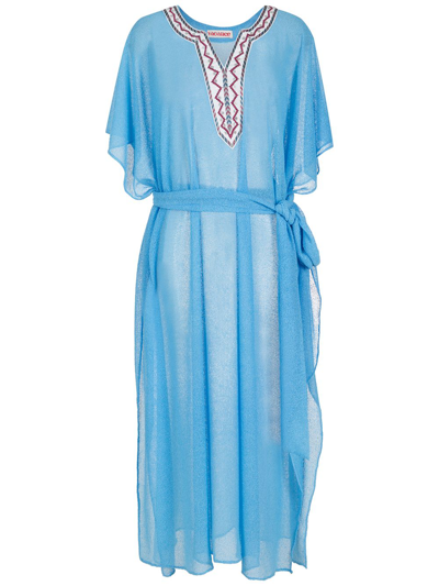 Olympiah Beach Dress In Blue
