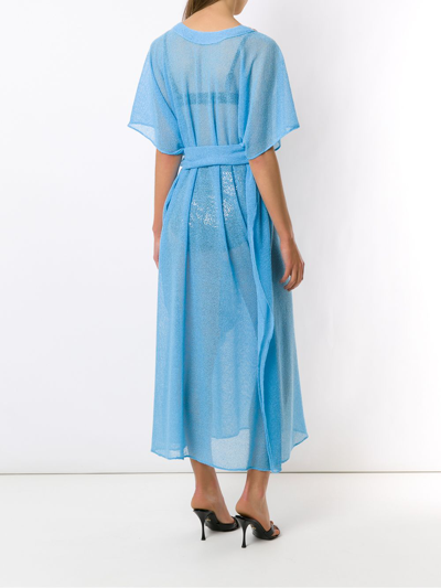 Olympiah Beach Dress In Blue