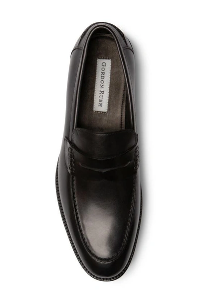 Shop Gordon Rush Durbin Penny Loafer In Black