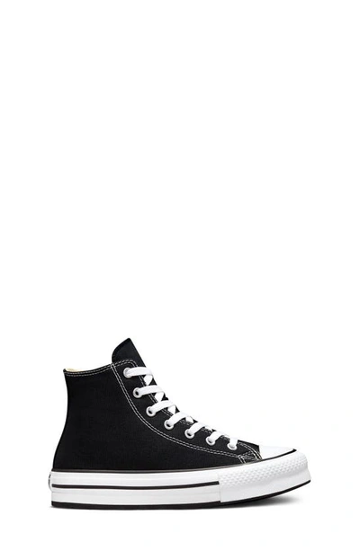 Shop Converse Chuck Taylor® All Star® Eva Lift High Top Sneaker In Black/ White/ Black