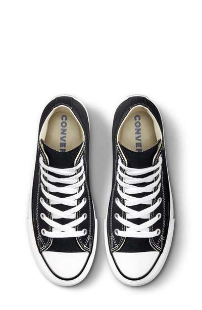Shop Converse Chuck Taylor® All Star® Eva Lift High Top Sneaker In Black/ White/ Black