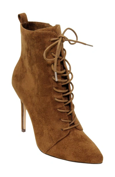 Shop Charles By Charles David Passe Pointed Toe Bootie In Coffee