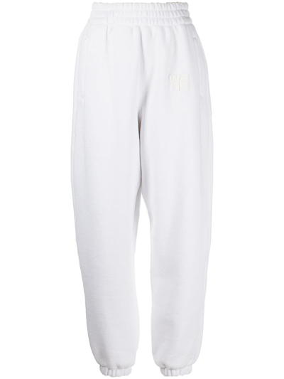 Shop Alexander Wang Pantaloni Joggers In White
