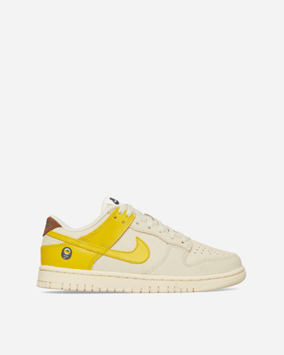 Shop Nike Wmns Dunk Low Lx Banana Sneakers In Multicolor