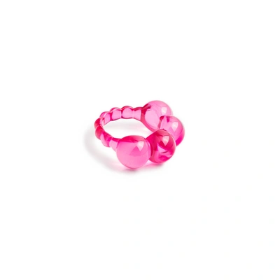 Shop La Manso Blossom Rings In Pink