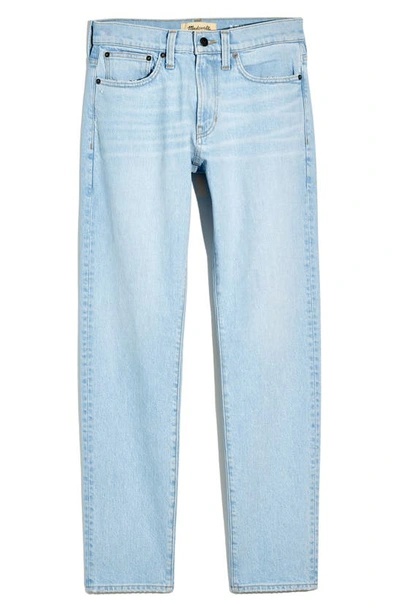 Shop Madewell Athletic Slim Jeans In Benefield Wash