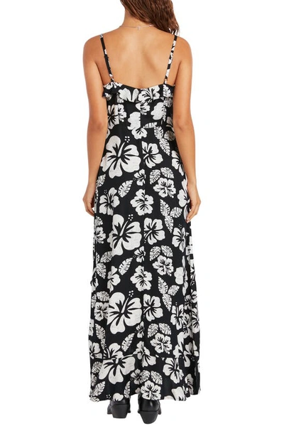 Volcom Coco Ho Maxi Dress - Black White