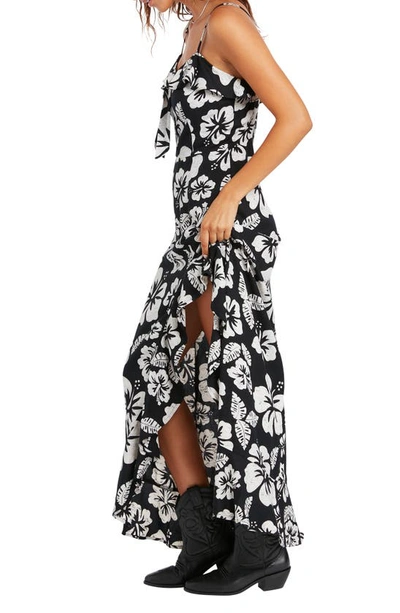 Volcom Coco Ho Maxi Dress - Black White