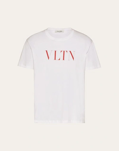 Shop Valentino Vltn T-shirt In White