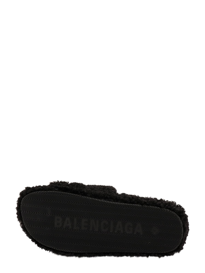 Shop Balenciaga Sandals In Nero