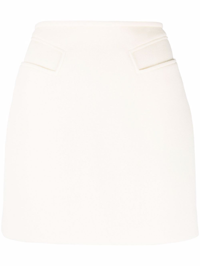 Shop Coperni Women's White Polyester Skirt