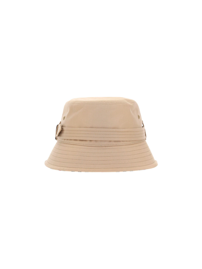 Shop Burberry Women's Beige Other Materials Hat