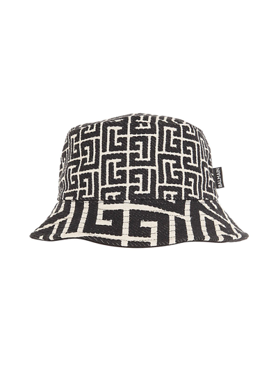 Shop Balmain Women's Black Other Materials Hat