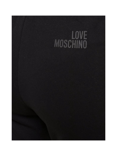 Shop Love Moschino Women's Black Other Materials Pants