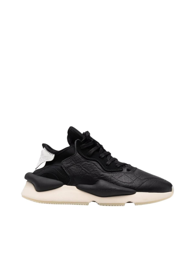 Shop Adidas Y-3 Yohji Yamamoto Men's Black Other Materials Sneakers