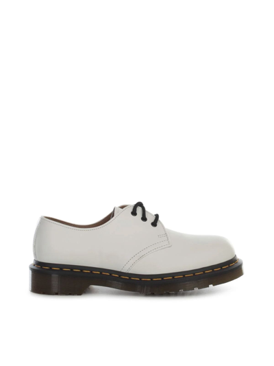 Shop Dr. Martens Women's White Other Materials Lace-up Shoes