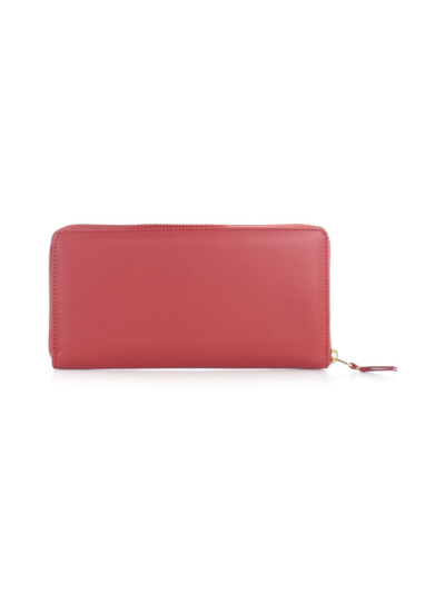 Shop Comme Des Garçons Women's Orange Other Materials Wallet