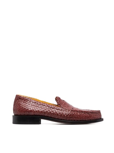 Shop Marni Men's Brown Other Materials Loafers